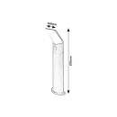 Rabalux 98077173 LED kerti oszloplámpa Tolna  | 10W integrált LED forrás | 740lm | 3000K
