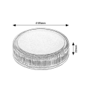 Rabalux 98077175 LED napelemes kültéri asztali lámpa Trillo | 0,3W integrált LED forrás | 15lm | 4000K