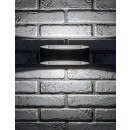 Rabalux 77179 LED kültéri fali lámpa Gerla | 9W integrált LED forrás | 400lm | 3000K | antracit