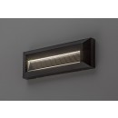 Rabalux 77189 LED kültéri fali lámpa Kavala | 6W integrált LED forrás | 300lm | 3000/4000/6000K | fekete