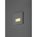 Rabalux 77196 LED kültéri fali lámpa Lunca | 1W integrált LED forrás | 50lm | 3000/4500/6500K | fehér