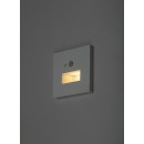 Rabalux 77198 LED kültéri fali lámpa Lunca | 1W integrált LED forrás | 50lm | 3000/4500/6500K | mozgásérzékelő | fehér