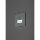 Rabalux 77198 LED kültéri fali lámpa Lunca | 1W integrált LED forrás | 50lm | 3000/4500/6500K | mozgásérzékelő | fehér