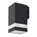 Rabalux 77209 LED kültéri fali lámpa Urfa Line | 9W integrált LED forrás | 810lm | 3000/4000/6000K | antracit