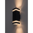 Rabalux 77210 LED kültéri fali lámpa Urfa Line | 16W integrált LED forrás | 1500lm | 3000/4000/6000K | antracit