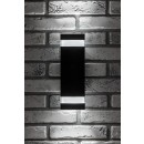 Rabalux 77210 LED kültéri fali lámpa Urfa Line | 16W integrált LED forrás | 1500lm | 3000/4000/6000K | antracit