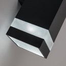 Rabalux 77210 LED kültéri fali lámpa Urfa Line | 16W integrált LED forrás | 1500lm | 3000/4000/6000K | antracit