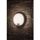 Rabalux 77213 LED kültéri fali lámpa Lonato | 18W integrált LED forrás | 1730lm | 4000K | mozgásérzékelő | fekete