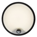 Rabalux 77213 LED kültéri fali lámpa Lonato | 18W integrált LED forrás | 1730lm | 4000K | mozgásérzékelő | fekete