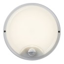 Rabalux 77214 LED kültéri fali lámpa Lonato | 18W integrált LED forrás | 1730lm | 4000K | mozgásérzékelő | fehér