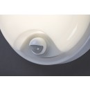 Rabalux 77214 LED kültéri fali lámpa Lonato | 18W integrált LED forrás | 1730lm | 4000K | mozgásérzékelő | fehér
