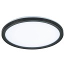 Rabalux 7774 LED kültéri mennyezeti lámpa Inverness 1x15W | 1190lm | 2700-6500K | IP44 - távirányító, szabályozható, éjszakai üzemmód, WiFi, időzítő, fekete