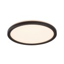 Rabalux 7774 LED kültéri mennyezeti lámpa Inverness 1x15W | 1190lm | 2700-6500K | IP44 - távirányító, szabályozható, éjszakai üzemmód, WiFi, időzítő, fekete