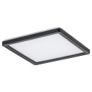 Rabalux 7775 LED kültéri mennyezeti lámpa Inverness 1x15W | 1190lm | 2700-6500K | IP44 - távirányító, szabályozható, éjszakai üzemmód, WiFi, időzítő, fekete