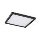 Rabalux 7775 LED kültéri mennyezeti lámpa Inverness 1x15W | 1190lm | 2700-6500K | IP44 - távirányító, szabályozható, éjszakai üzemmód, WiFi, időzítő, fekete