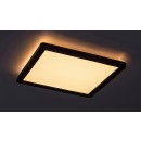 Rabalux 7775 LED kültéri mennyezeti lámpa Inverness 1x15W | 1190lm | 2700-6500K | IP44 - távirányító, szabályozható, éjszakai üzemmód, WiFi, időzítő, fekete