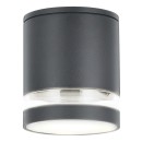 Rabalux 7817 kültéri mennyezetre szerelhető lámpa Zombor 1x35W | GU10 | IP54 - antracit