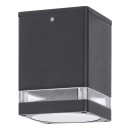 Rabalux 7818 kültéri mennyezetre szerelhető lámpa Zombor 1x35W | GU10 | IP54 - antracit