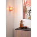 Lucide 78293/01/66 fali lámpa Merlina 1x40W | E14 - rózsaszín, fém, szabályozható