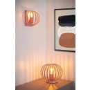 Lucide 78293/01/66 fali lámpa Merlina 1x40W | E14 - rózsaszín, fém, szabályozható