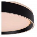 Lucide 79182/24/30 LED mennyezetre szerelhető lámpa Nuria 1x18W | 1920lm | 2700K - fekete, szabályozható