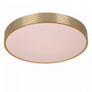 Lucide 79184/24/02 LED mennyezetre szerelhető lámpa Malin 1x24W | 1900lm | 2700K - sárgaréz, szabályozható