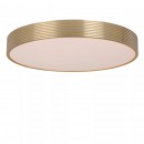 Lucide 79184/24/02 LED mennyezetre szerelhető lámpa Malin 1x24W | 1900lm | 2700K - sárgaréz, szabályozható