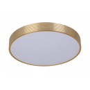 Lucide 79184/24/02 LED mennyezetre szerelhető lámpa Malin 1x24W | 1900lm | 2700K - sárgaréz, szabályozható