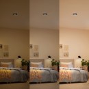 Philips 8721103037992 LED süllyeszthető lámpa Cilantro | 5W integrált LED forrás | 550lm | 4000K | fekete