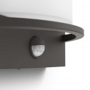 Philips 17392/93/P0 LED kültéri fali lámpa mozgásérzékelővel Samondra 1x12W|2700K|IP44
