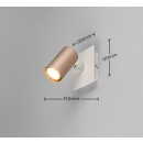 Trio T802400165 fali spotlámpa MARLEY  GU10