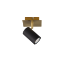 Trio 802400180 fali lámpa Marley 1x25W | GU10 - arany, fekete