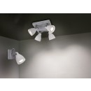 TRIO 802500178 Concrete Spot GU10 1x42W