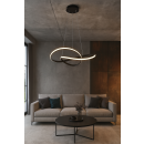 Italux PND-19221-BK LED mennyezeti függőlámpa Consa | 40W LED | 3400lm | 3000K