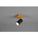 Trio 812400132 mennyezetre szerelhető vagy fali spotlámpa Marley 1x35W | GU10 - fekete