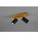 Trio 812400232 mennyezetre szerelhető spotlámpa Marley 2x35W | GU10 - fekete