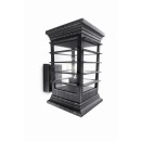 Philips 15280/54/PN kültéri fali lámpa Patio 1xE27| IP44 - fekete