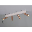 Trio T849210465 LED mennyezeti spotlámpa AMBALA  | 5W integrált LED forrás | 4x500lm | 2300+3000+4000K | barna
