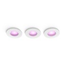 Philips Hue  8721103072900 LED süllyeszthető lámpakészlet Xamento  | 4W GU10 | 350lm | 2000-6500K | rgb - színes | fényerőszabályzó | fehér