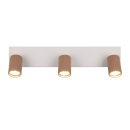 Trio T867700365 mennyezeti spotlámpa SOKA  | 10W GU10 | barna