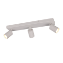 Trio T867700376 mennyezeti spotlámpa SOKA  | 10W GU10 | szürke