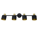 Trio T868800480 mennyezeti spotlámpa EVA | 10W E14 | fekete | aranyszínű