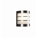 Philips 17474/47/PN kültéri fali lámpa Calgary 1x60W | E27 | IP44 - rozsdamentes acél