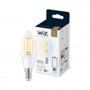 WiZ Tunable white 8718699787196 intelligens LED szénszálas izzó E14 | 1x4,9W | 470lm | 2700-6500K
