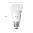 Philips Hue 8719514289116 LED izzókészlet Starter Kit + Hue Bridge 2x9,5W | E27 | 1100lm | 2700K - szabályozható, Bluetooth, White