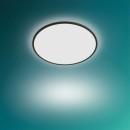 Philips 8719514327160 LED mennyezeti lámpa Super Slim 1x36W | 3200lm | 2700K - EyeComfort, fekete