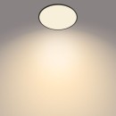 Philips 8719514327160 LED mennyezeti lámpa Super Slim 1x36W | 3200lm | 2700K - EyeComfort, fekete