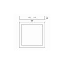 Philips 8719514328716 LED mennyezeti lámpa Magneos Slim 1x12W | 1150lm | 2700K - EyeComfort, fehér