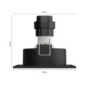 Philips Hue 8719514338807 LED süllyeszthető lámpa Centura 1x5,7W | GU10 | 350lm | 2200-6500K | RGB - szabályozható, Bluetooth, White and color ambiance, alumínium