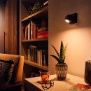 Philips Hue 8719514339248 LED fali vagy mennyezeti spotlámpa Buckram 1x5W | GU10 | 350lm | 2200-6500K- szabályozható, távirányítós, Bluetooth, White Ambiance, fekete